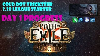 Cold Dot Trickster Day 1 Progress | Forbidden Sanctum