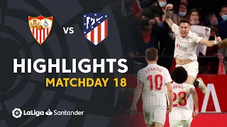 Highlights Sevilla FC vs Atlético de Madrid (2-1)