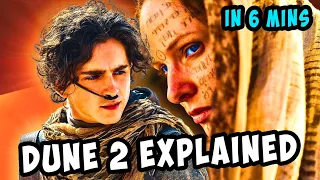 Dune Part 2 Full Explanation In 6 Minutes : The Best Movie of 2024