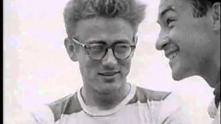 Rare James Dean Footage: Candid - including Racing