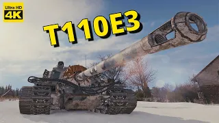 World of Tanks 6 Kills 10,7k damage T110E3 | 4K Video | - My battle My rules