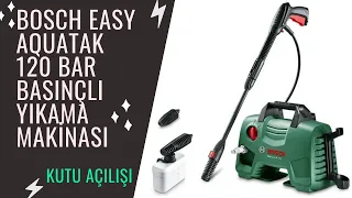 BOSCH EASY 120 BAR BASINÇLI YIKAMA MAKİNASI KUTU AÇILIŞI VE İLK ÇALIŞTIRMA