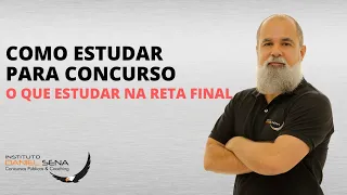 O que estudar nos últimos dias antes da prova | Daniel Sena