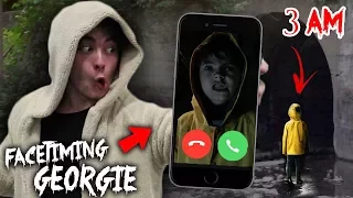 CALLING GEORGIE FROM 'IT' ON FACETIME AT 3AM!! *HE CAME TO ME*