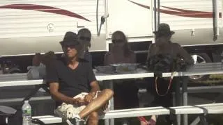 LIBERTY DEVITTO BACKSTAGE WATCHING BILLY JOEL TRIBUTE BAND - ANGRY YOUNG MAN - 8/26/12