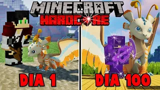 SOBREVIVI 100 Dias em um MUNDO DE DRAGÕES no Minecraft Hardcore - O FILME #6