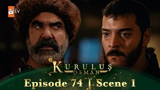 Kurulus Osman Urdu | Season 4 Episode 74 Scene 1 I Mujh par tumhein maarna farz ho chuka hai!