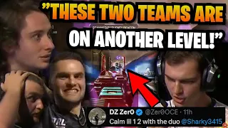 how DZ Zer0 & his ex-teammate Sharky made a STATEMENT by DOMINATING the Lobby in Day 1 of ALGS LAN!