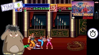 Super Double Dragon (SNES) -『USA/PAL 2P Speedrun』in 33:25 min. New WR.