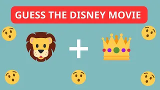 Guess The Disney Movie By Emoji│30 Movies