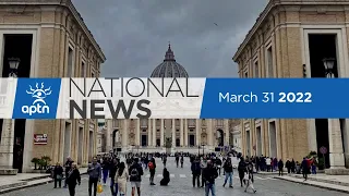 APTN National News March 31, 2022 – First Nations survivors meet the Pope, PM visits Williams Lake