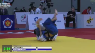 55 kg Курдюмов Д Амонов Ш 26 11 2017 Т3 Первенство России до 21 года, ИРКУТСК