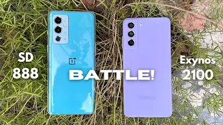 Oneplus 9RT 5G vs Samsung Galaxy S21 FE 5G - Speed Test & Comparison!