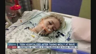 Teen hospitalized after taking 'Molly' at Rave