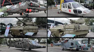 Walkaround Tour Philippine Ascod 2 Sabrah Tank / T129 Attack Helicopter / S70i Black Hawk Etc