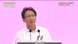 Lim Swee Say at May Day Rally