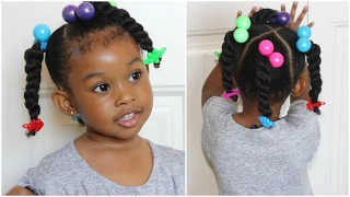 Ponytails & Twists | Cute Hairstyles for Kids