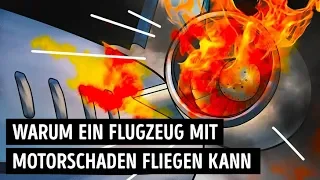 Flugzeuge können auch ohne Triebwerke fliegen und das ist der Grund