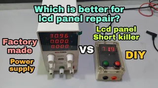 How to Fix Lcd Panel with Short Killing Method?Troubleshooting Guide in Led tv repair