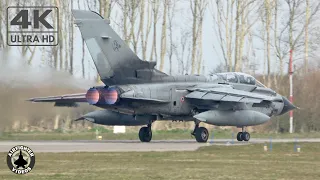 [4K] Italian Tornado's full afterburner! Turn up your sound! | 'MiG11/12' | Frisian Flag 2022