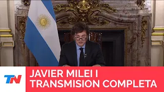 CADENA NACIONAL DEL PRESIDENTE JAVIER MILEI