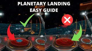 Elite Dangerous Odyssey: How to land on a planet easy gameplay guide 2022