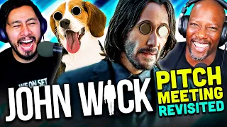 JOHN WICK Pitch Meeting Revisited REACTION! | Ryan George | CinePals