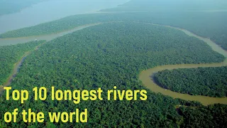 Top 10 longest rivers in the world | General knowledge for you | Quiz | GK for children