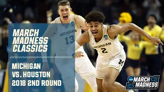 Michigan's thrilling NCAA tournament win over Houston (FULL GAME)