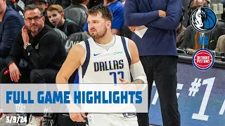 Luka Doncic's SIXTH-STRAIGHT 30-point triple-double | 3/9/24