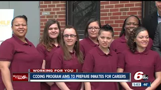 Coding program kicked off at Indiana women's prison