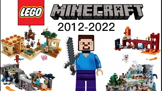 All Lego Minecraft Sets 2012-2022