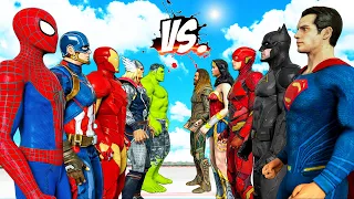 THE AVENGERS VS JUSTICE LEAGUE - SUPER EPIC BATTLE