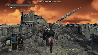 DarkSoulsIII Yorgh's Spear Moveset testing