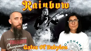 Rainbow - Gates Of Babylon (REACTION) with my wife