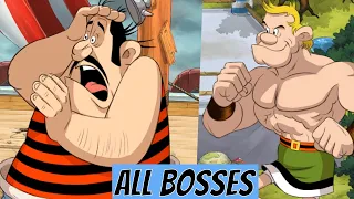 Asterix & Obelix Slap Them All! 2 ALL BOSSES + ENDING