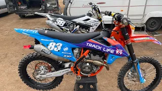 2nd race of the season at Doncaster Moto parc white rose Vlog motocross sx