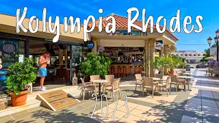 Kolympia Rhodes [ Kolymbia ] walking tour 4k, Rodos Greece