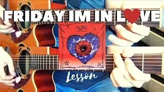 Friday I'm In Love | The Cure | Intro Guitar Lesson