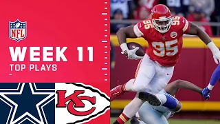 Chiefs Top Plays from Week 11 | Chiefs vs. Cowboys