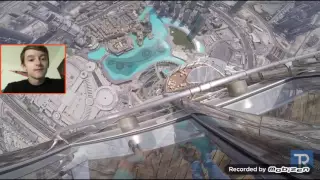 My Reaction To Dropping the iPhone 7 Plus From The World's Tallest Building (829 meters)