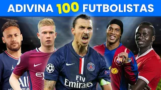 Adivina 100 FUTBOLISTAS ⚽🧐✅| Jugadores Actuales y Leyendas 👑