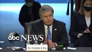 FBI Director Chris Wray testifies in 1st public hearing since Capitol riot