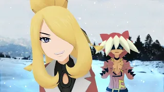 Cynthia & Ryuki | ロマンスの神様 | Pokemon MMD