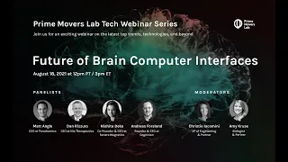 Brain Computer Interfaces | Webinar by Prime Movers Lab