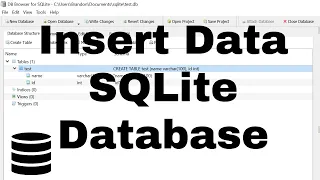 How to Insert Data into a SQLite Database  - SQLite Tutorial