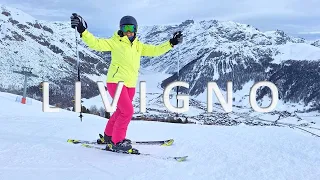 Ab auf die Piste:  Skifahren in Livigno 2024  Mottolino und Carosello 3000  Walking Tour