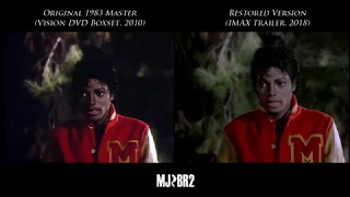 Michael Jackson's Thriller - Original vs. Restored (Comparison)