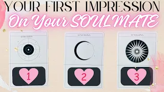 WHAT WILL BE YOUR FIRST IMPRESSION ABOUT YOUR SPECIAL PERSON ⭐️ YOUR SOULMATE READING ✨Future Spouse