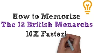 How to Memorize the 12 British Monarchs